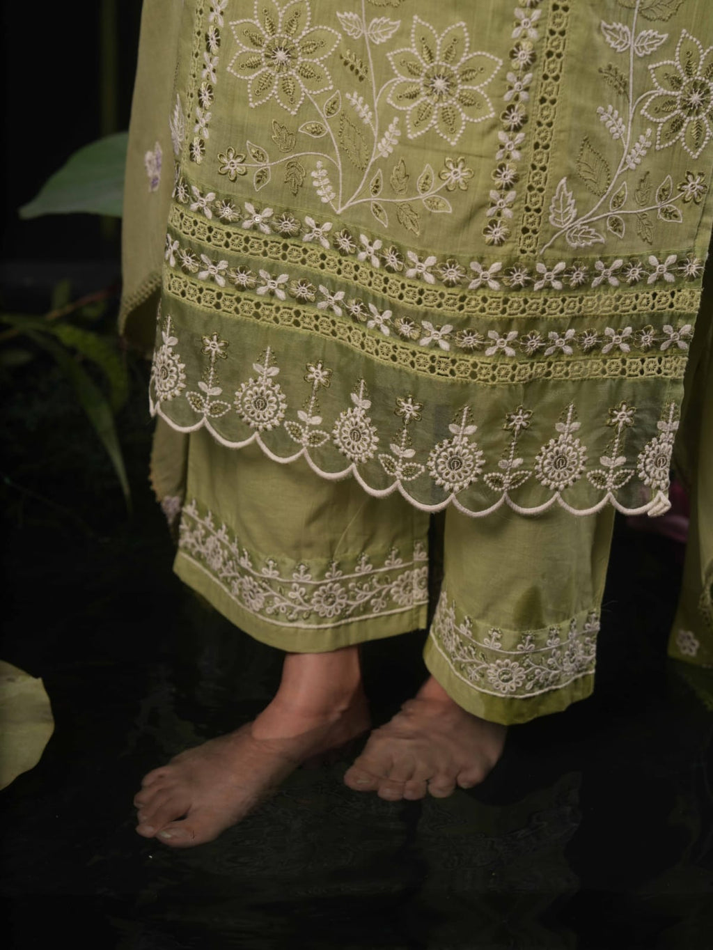 Mulmul Cotton Festival Wear Suit