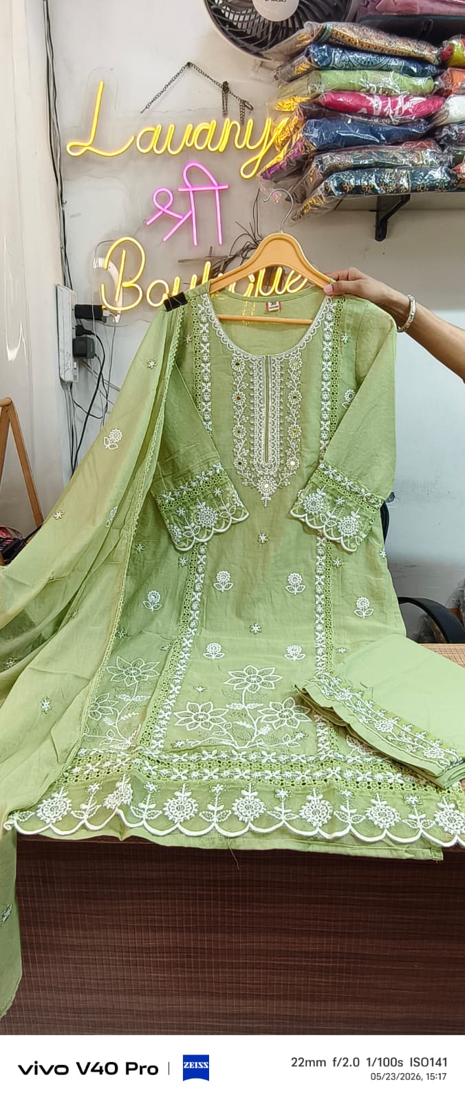 Mulmul Cotton Festival Wear Suit
