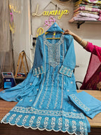 Mulmul Cotton Festival Wear Suit