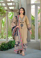 Cotton Suit Set with Hand Embroidery