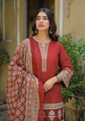 Cotton Farshi Salwar Suit with Matching Mulmul Dupatta | 3-Pcs Set