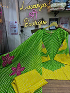 Premium Cotton 3-Pcs Suit with Appliqué Work & Hand Embroidery
