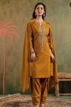 Farshi Salwar Suit with Embroidered Short Kurti