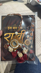 Cotton Suit Set with Embroidery, Mirror & Lace Work | Rakhi Special Collection