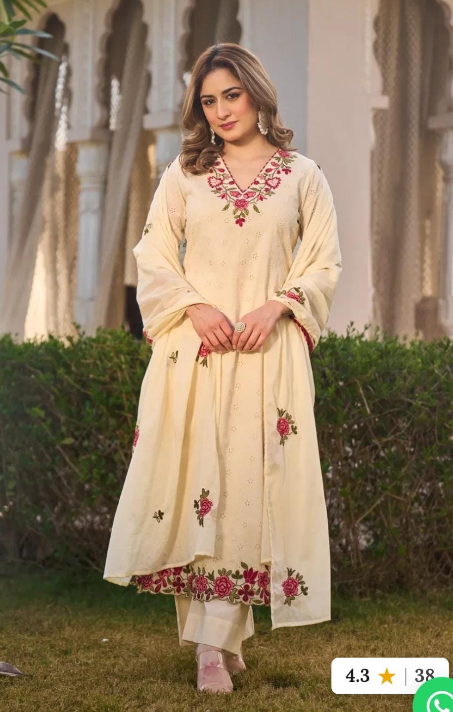 Shiffly Cotton Suit Set