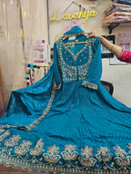 Premium Georgette Chiffon 3-Piece Anarkali