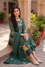 Mulmul Chanderi Festival Wear Suit with Lining, Applique Work & Cut Work Dupatta