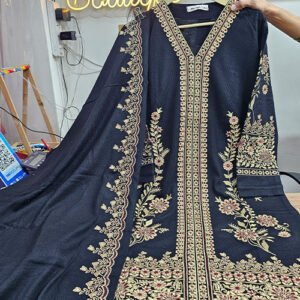 premium woolen kurti pant shawl